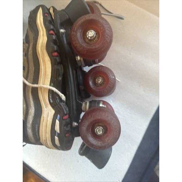 Skechers Sport Roller Skates Girls Size 4 Eur 36 Ladies Wheels Skater - Picture 15 of 16